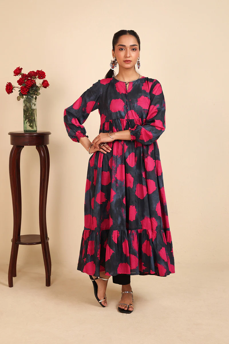 Tinted Dotted Dreams Frock - Image 12