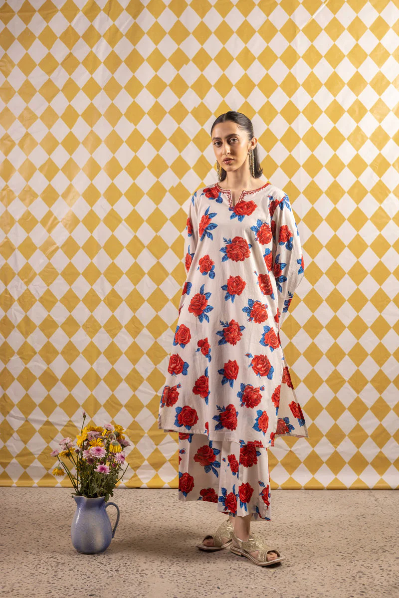 Embroidered Rosa Ensemble - Image 10
