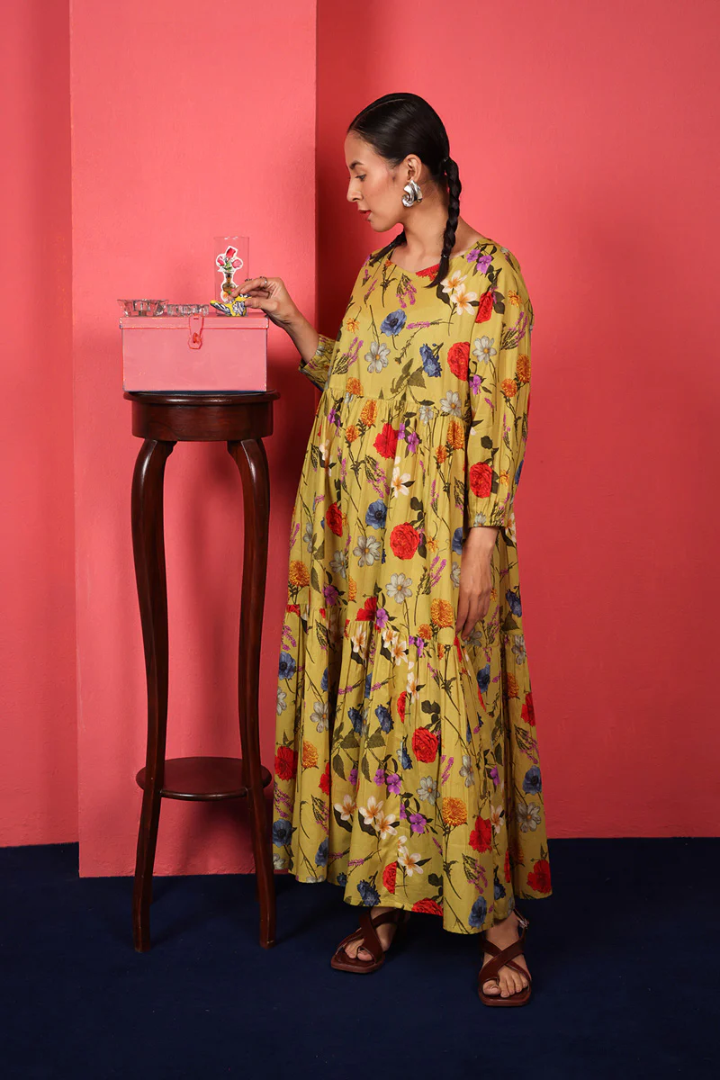 Wild Flower Cascade Frock - Image 8