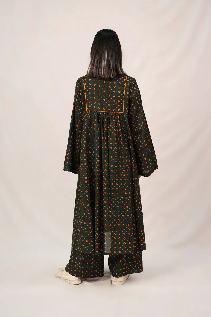 Tasseled Bandhani Bliss Set - Image 10