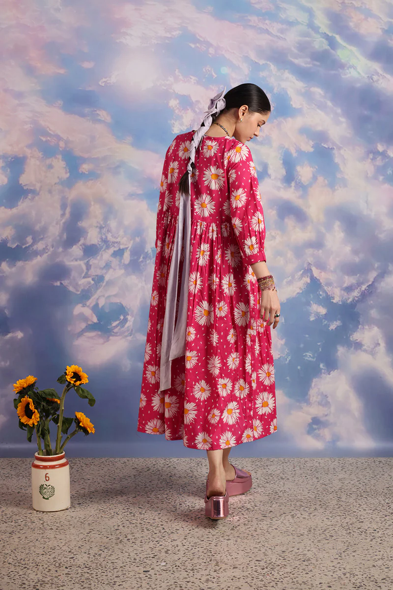 Essence of Pure Sunflowers Frock - Image 8