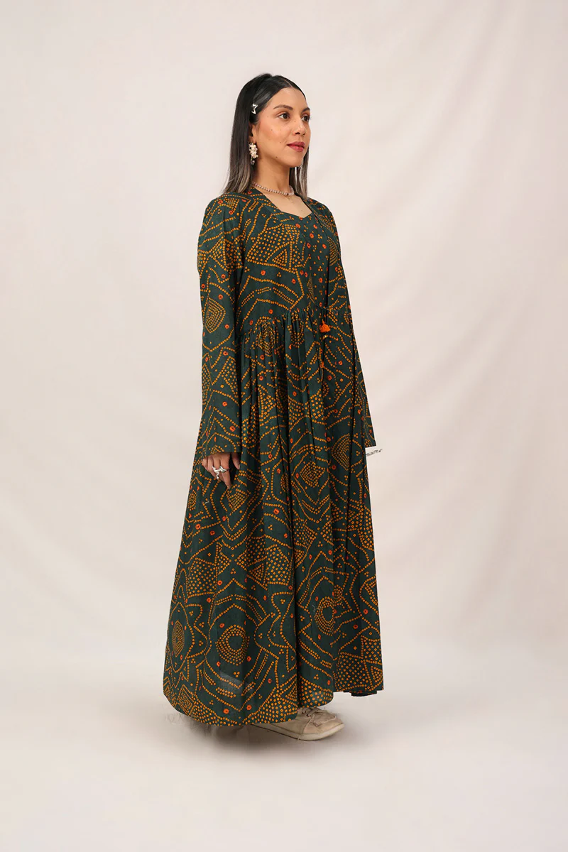 Bandhani Bliss Playful Ensemble - Image 9