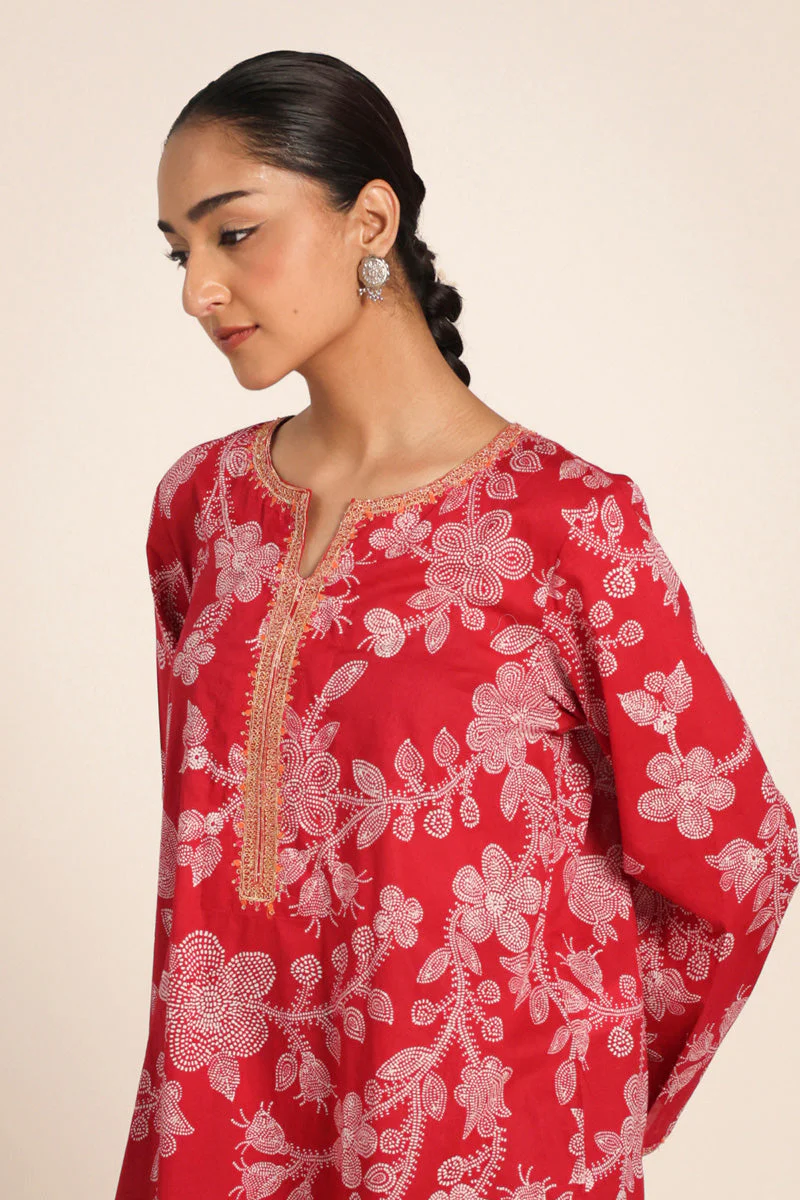 Floral Bead Work Ensemble - Image 9