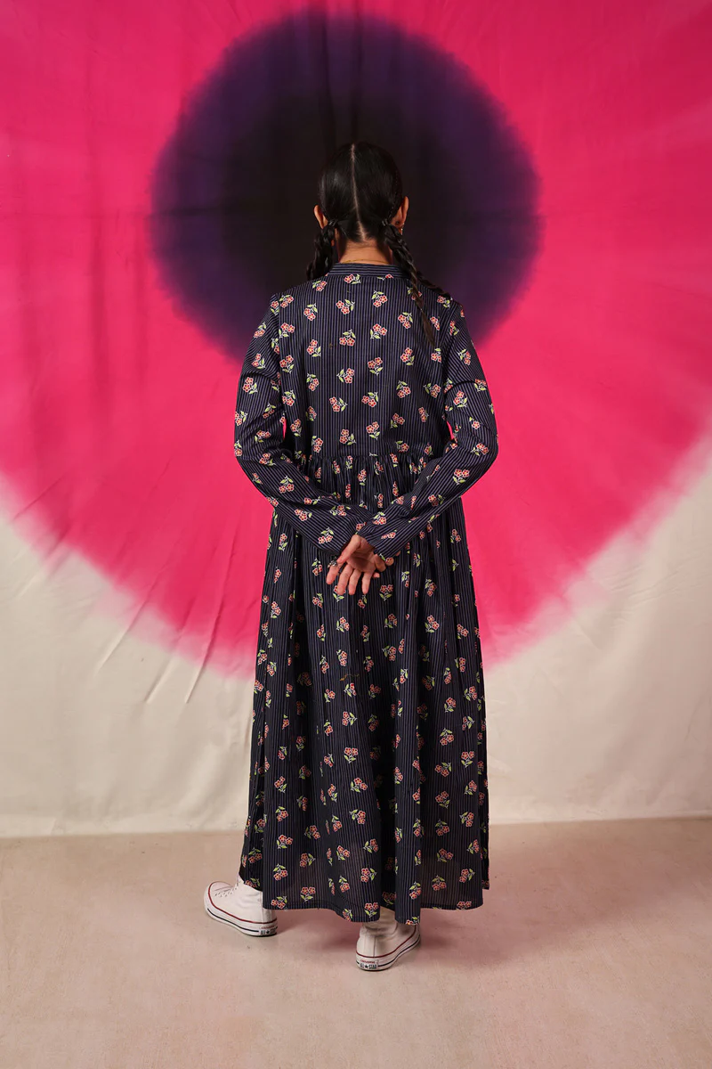 Phool Patti Flared Dress - Image 5