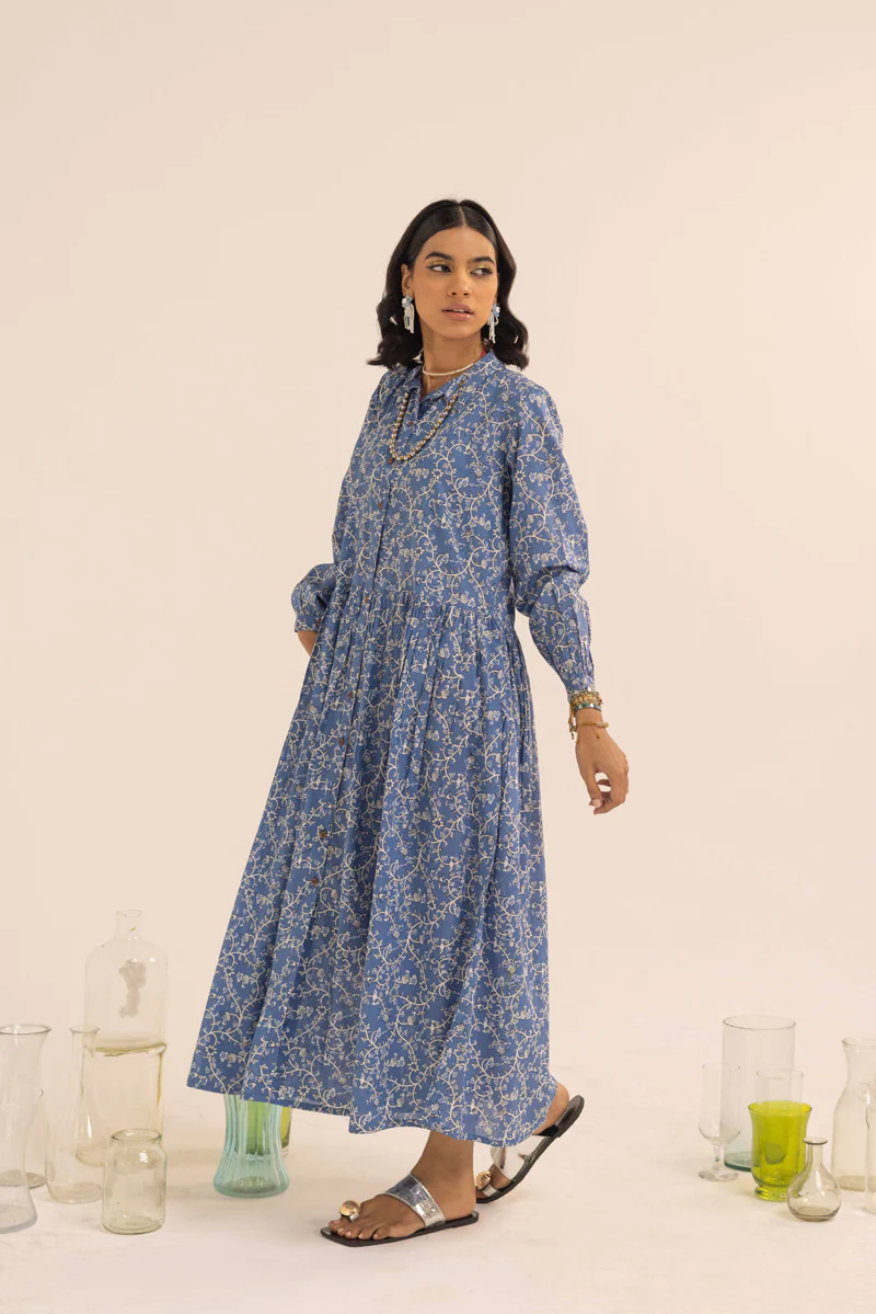 Kalamkari Baagh Button-Down Kurta - Image 6