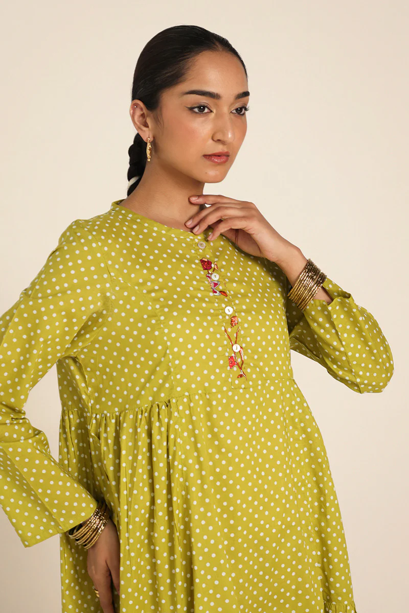 Gardenia Cascade Frock - Image 3