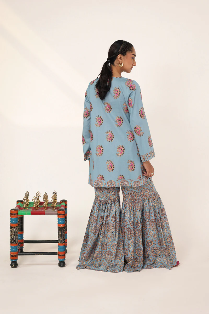 Gotta Glow Gharara Ensemble - Image 10