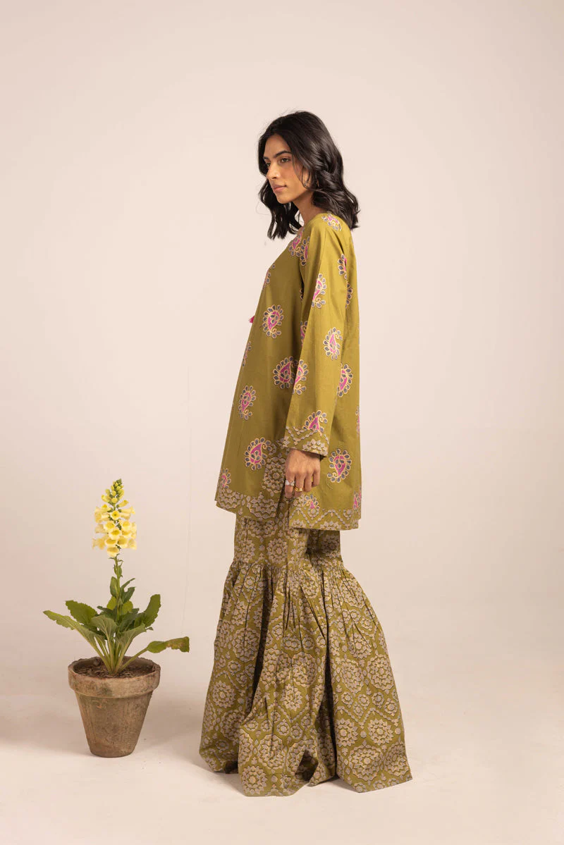 Gotta Glow Gharara Ensemble - Image 18