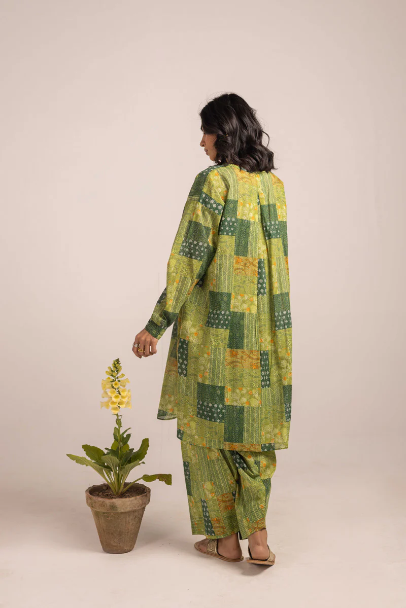 Kantha Quilted Whimsy Duo - Image 14