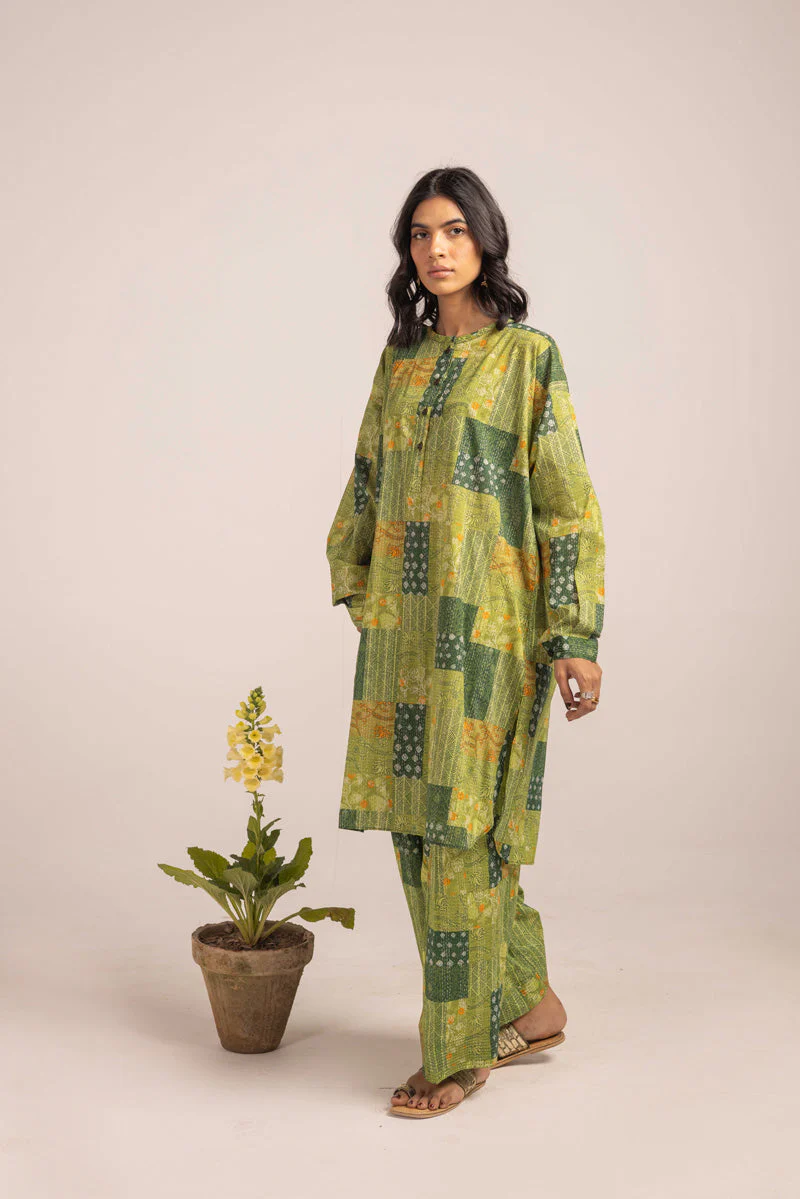 Kantha Quilted Whimsy Duo - Image 16