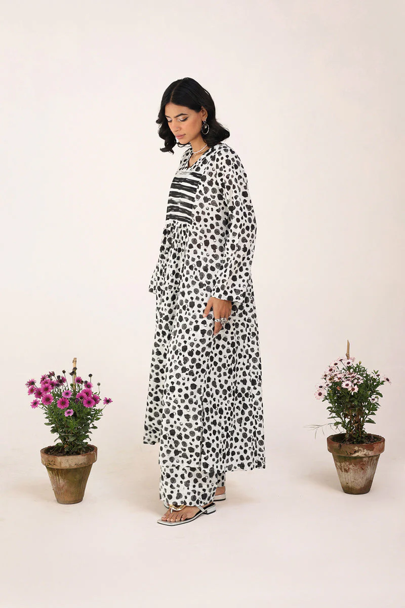 Brush Strokes Art Kurta - Image 21