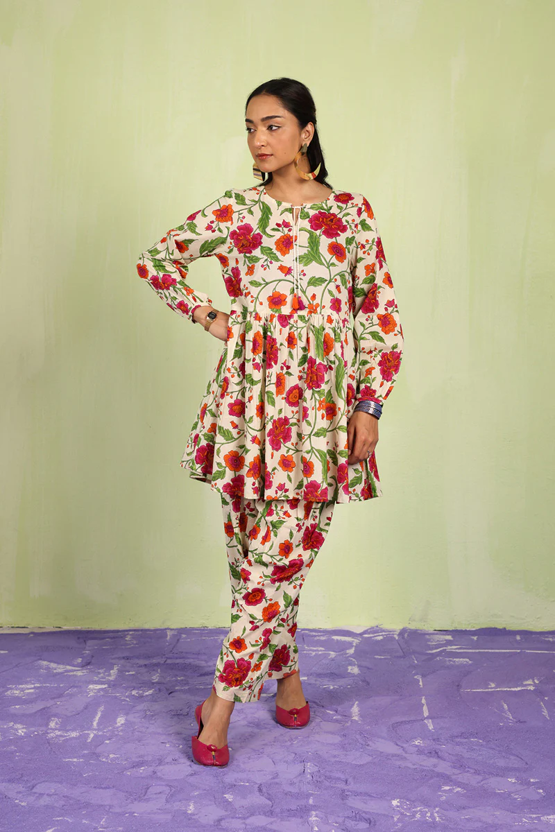 Chintz Garden Peplum Set - Image 12