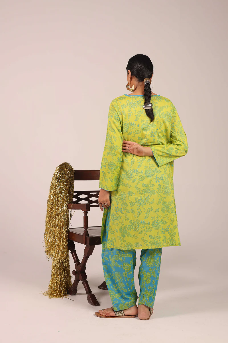 Roshni Floret Ties Duo - Image 11
