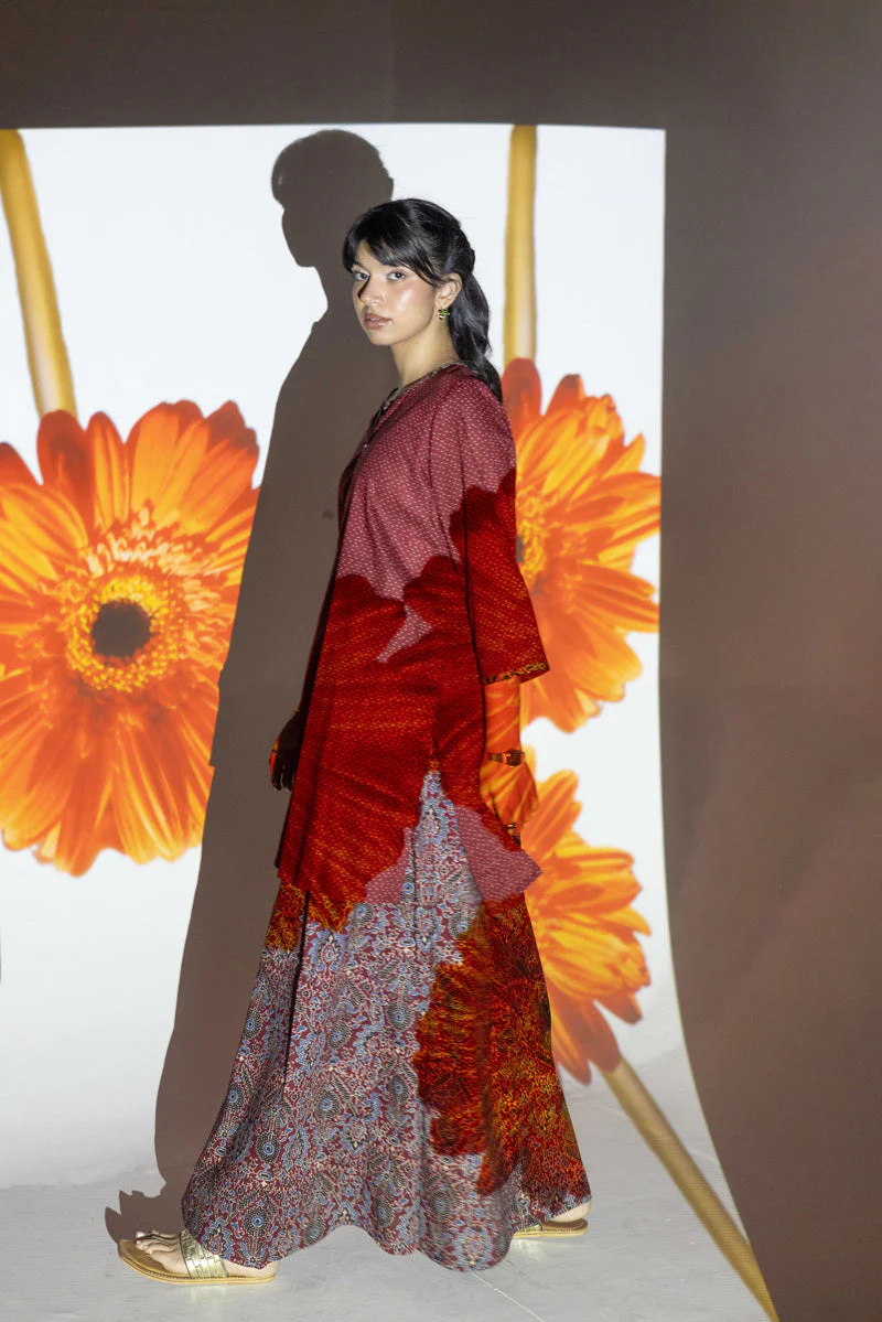 Pure Ajrak Tales Skirt Duo - Image 17