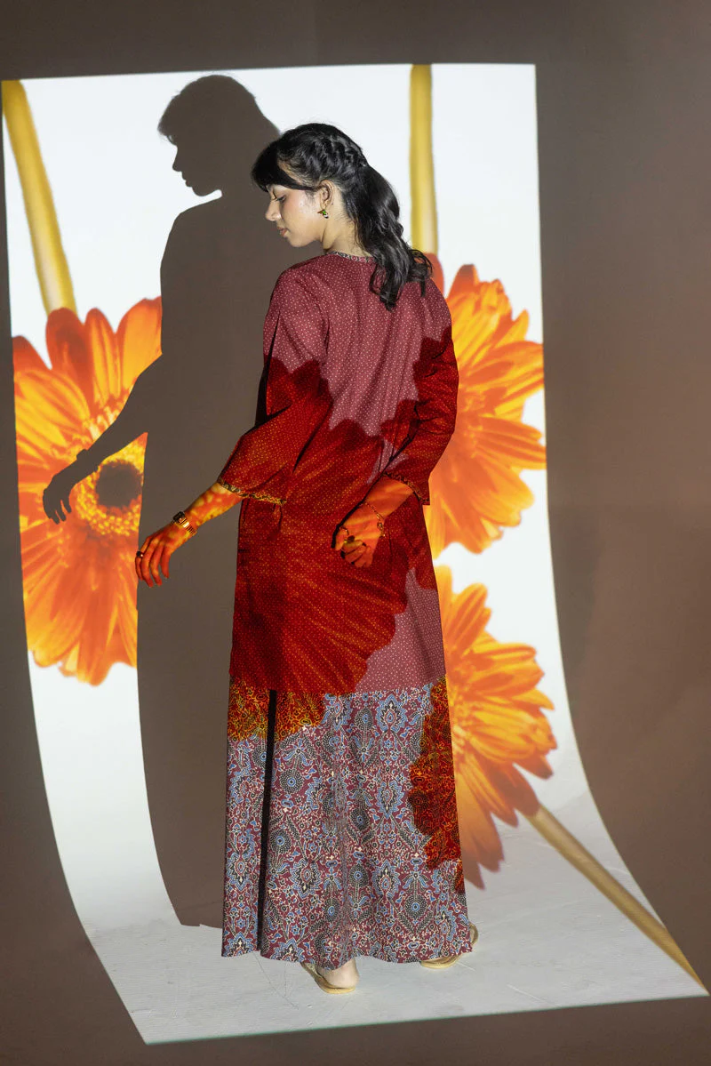 Pure Ajrak Tales Skirt Duo - Image 21