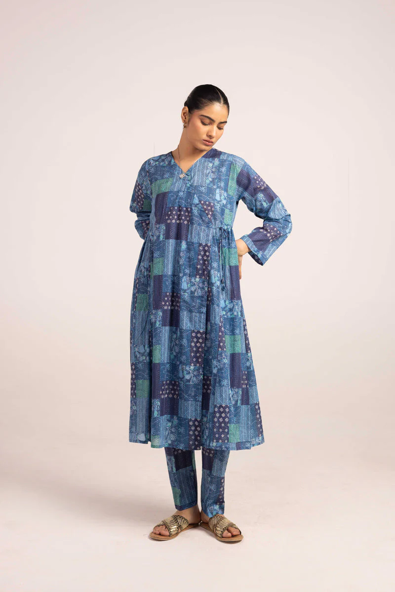 Kantha Angrakha Ensemble - Image 19