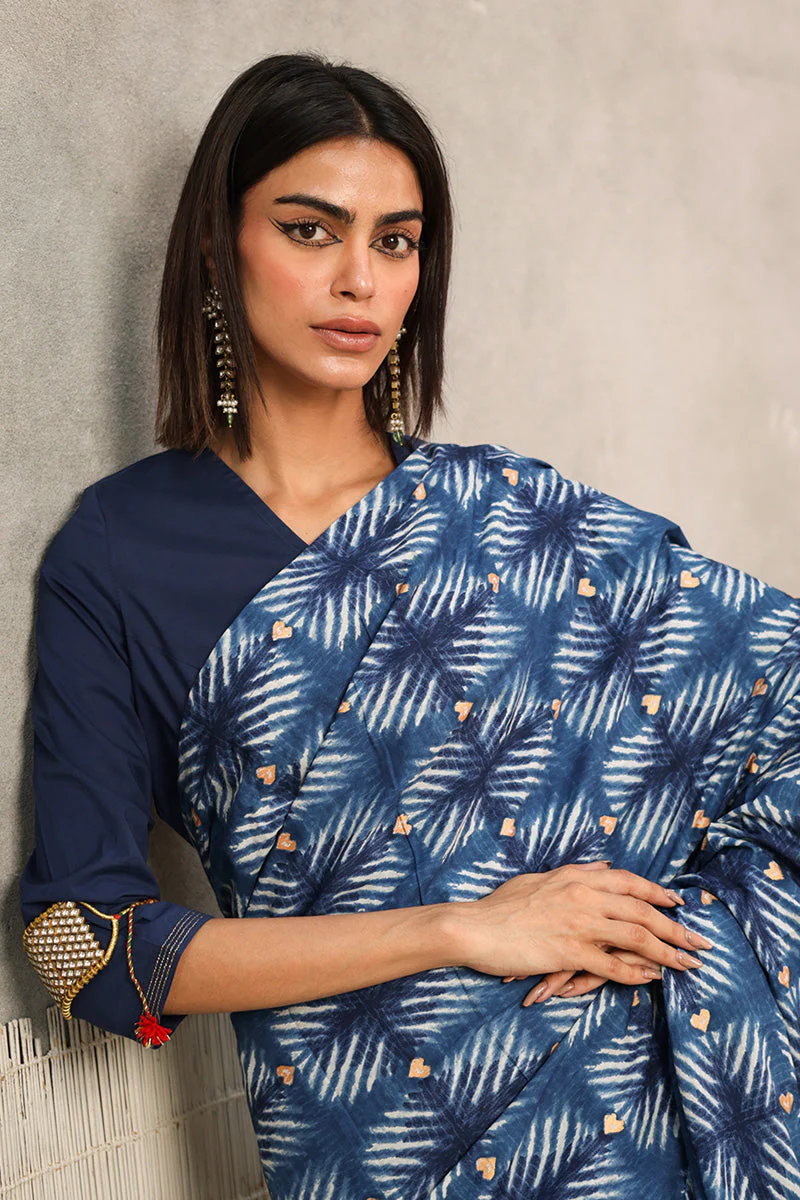 Tapestry of Dye Heart Saree - Image 19