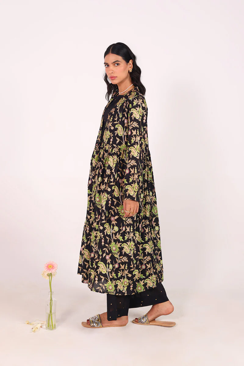 Zeba Gilded Floral Set - Image 4