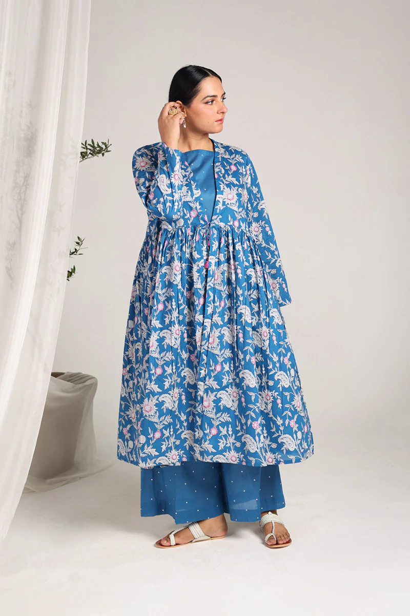 Zeba Gilded Floral Set - Image 5