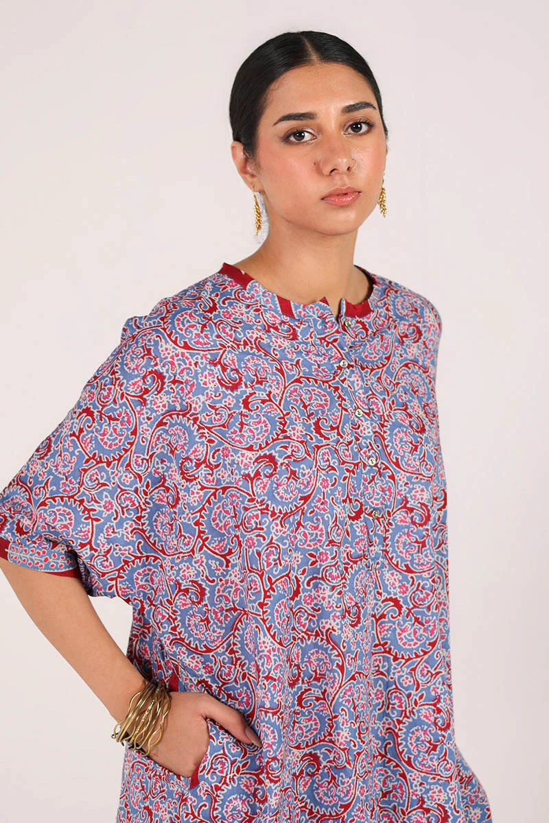 Printed Saru Ensemble - Image 11