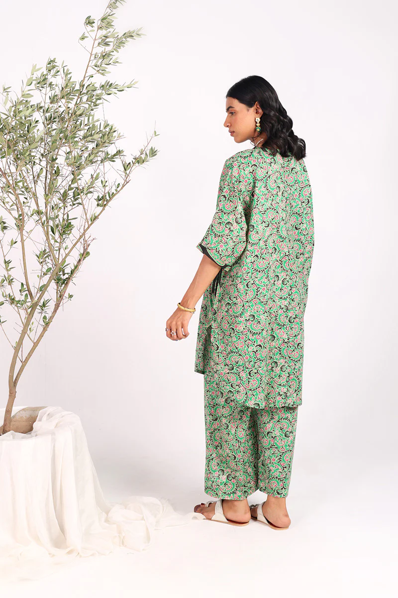 Printed Saru Ensemble - Image 5