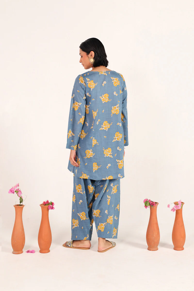 Indus Mukaish Bloom Ensemble - Image 4