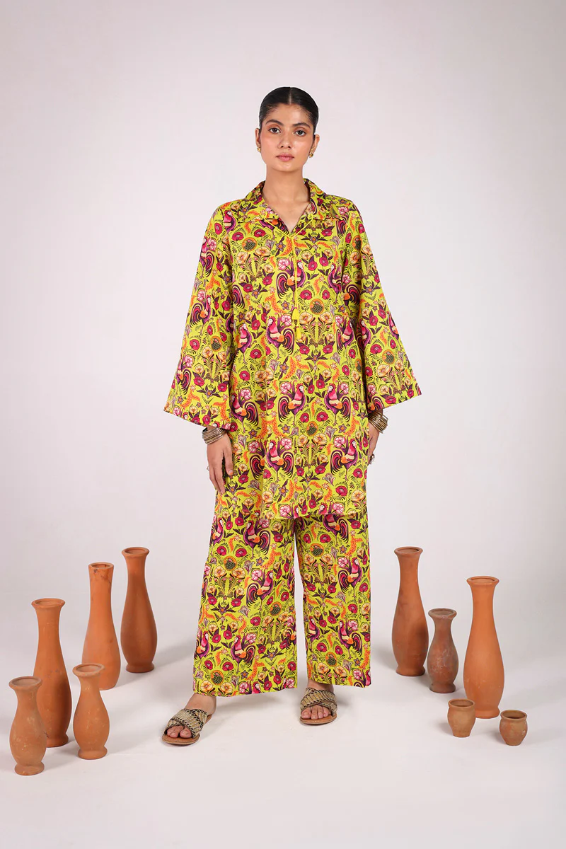 Rooster Folk Flair Co-Ord Set - Image 8