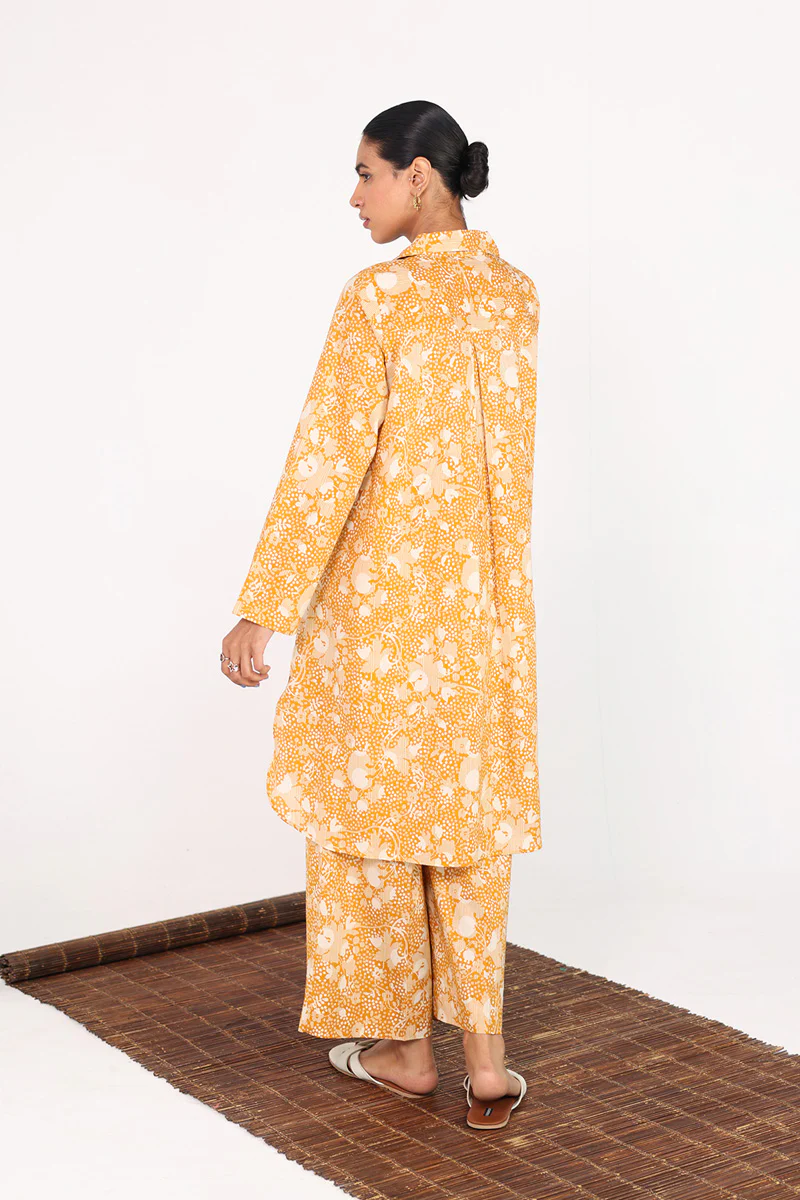Collared Gul E Aqs Ensemble - Image 8