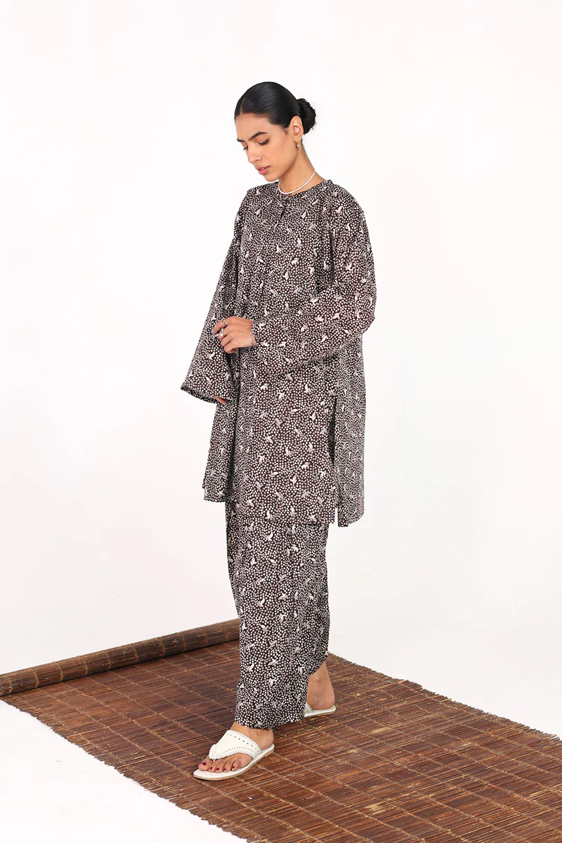 Buttoned Gul E Aqs 2 Piece - Image 2