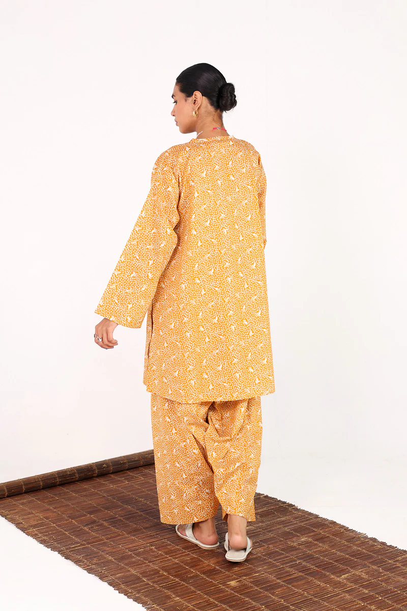 Buttoned Gul E Aqs 2 Piece - Image 8