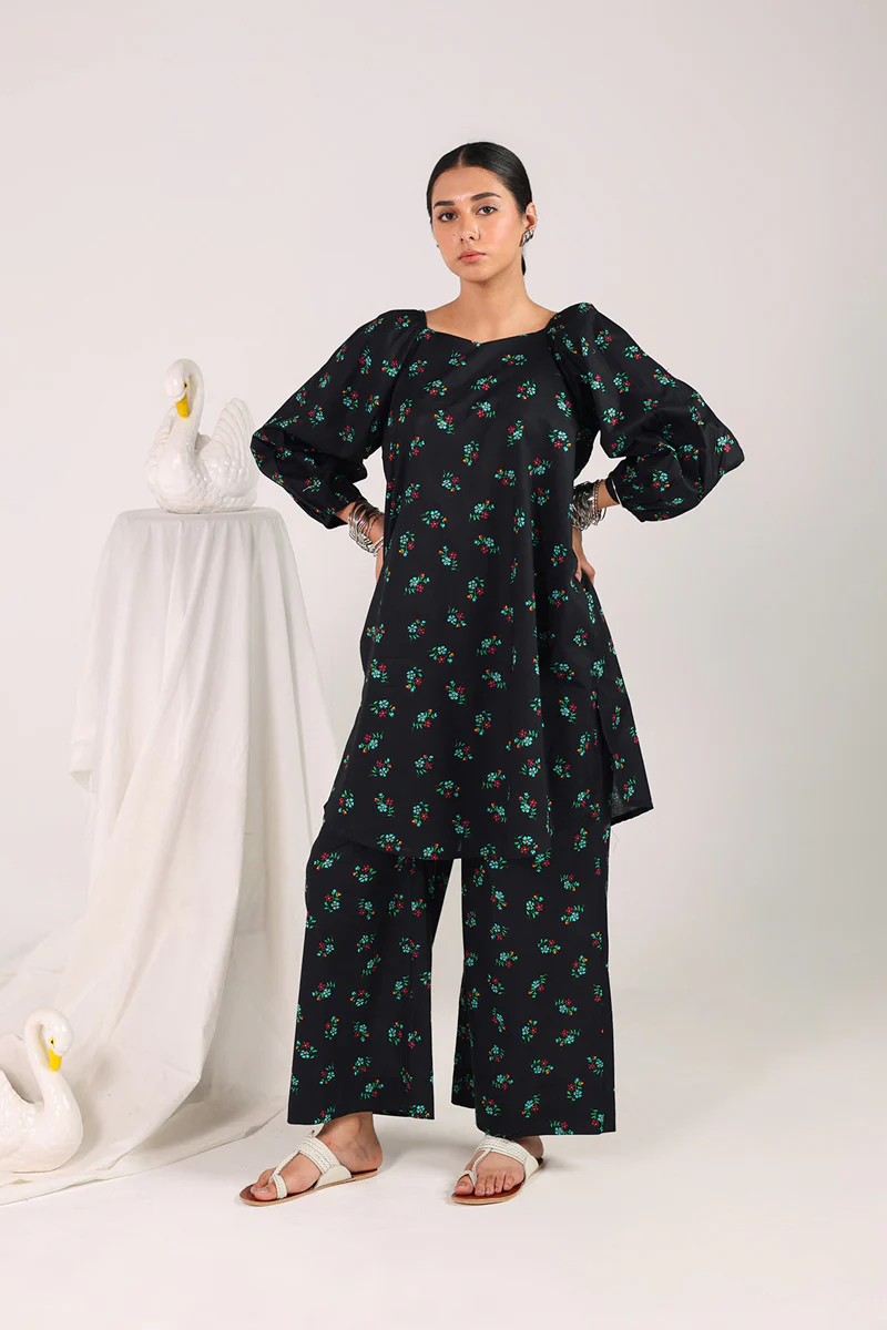 Balochi Booti Spring Veil Ensemble - Image 9