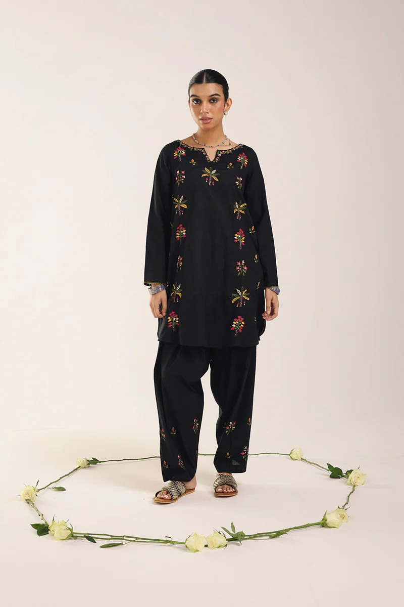 Chamba Rumal Ornate Suit - Image 3