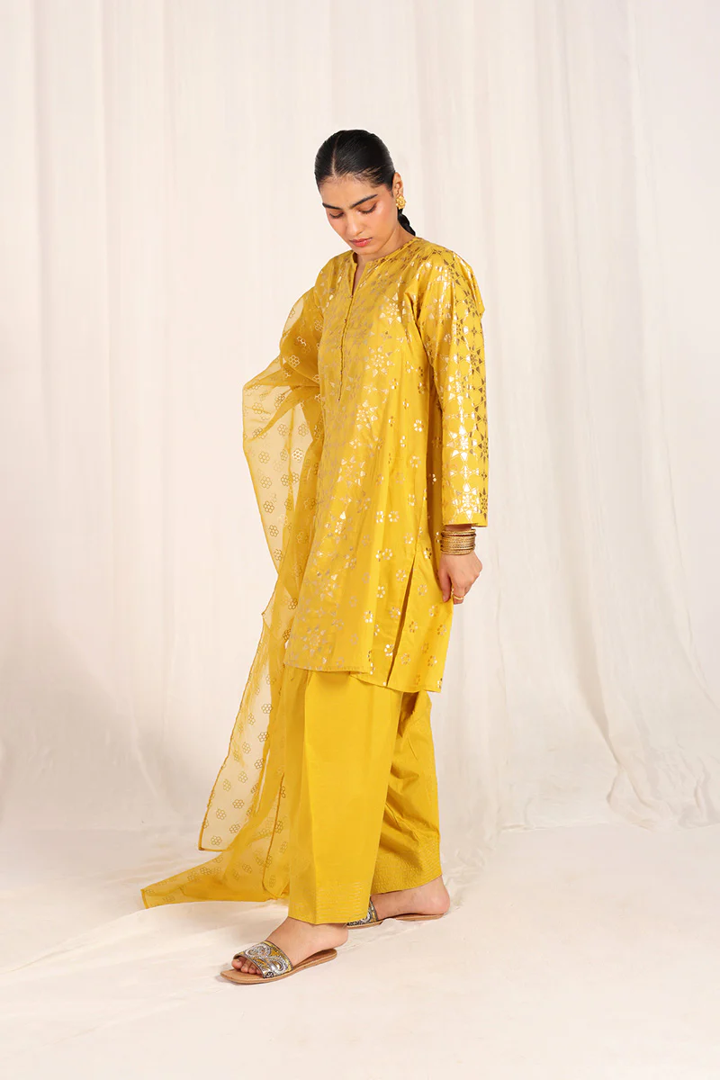 Rang-e-Husna 3 Piece Suit - Image 3