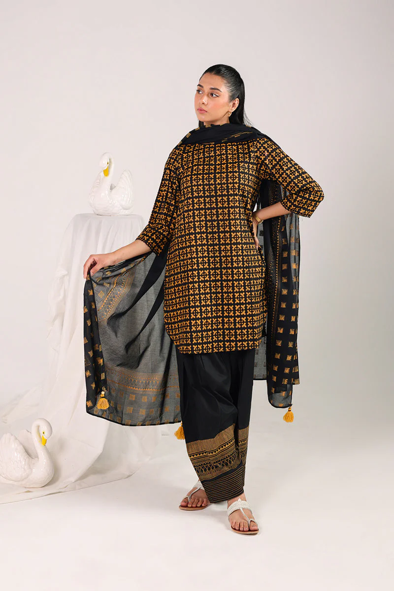 African Charm Block Baat 3 Piece Suit - Image 12
