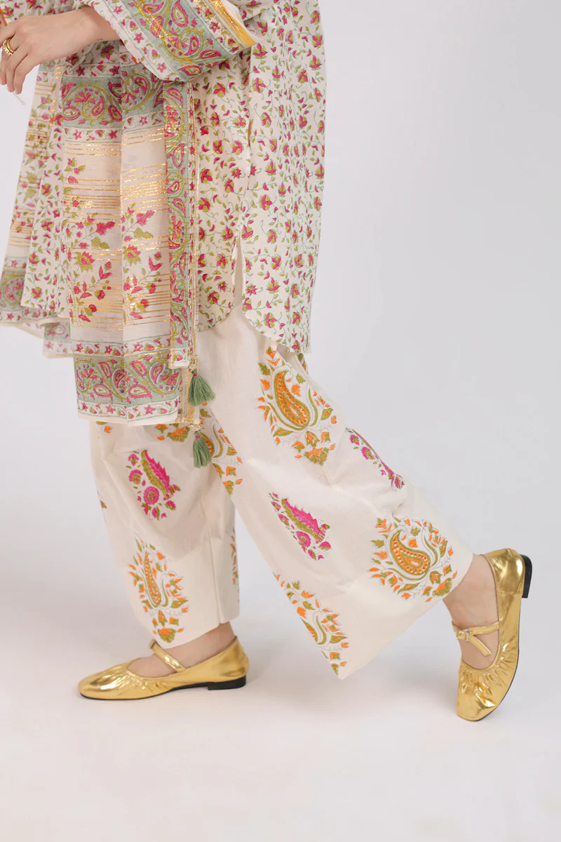 Anarkali Opulent 3 Piece Suit - Image 2