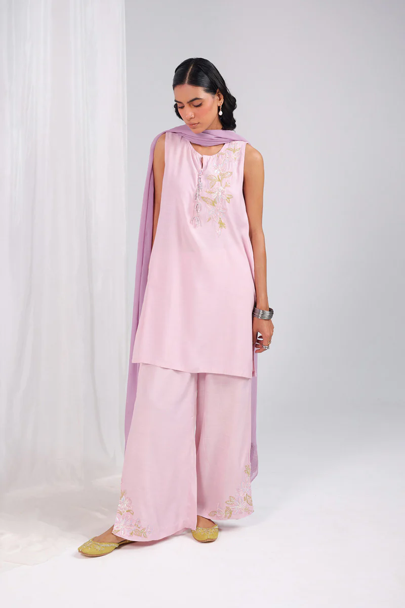 Beaded Whisper 3-Piece Suit - Image 4