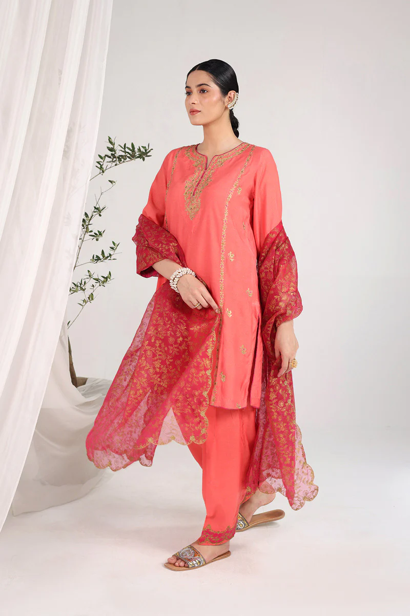 Hues of Red Zareen 3 Piece - Image 4