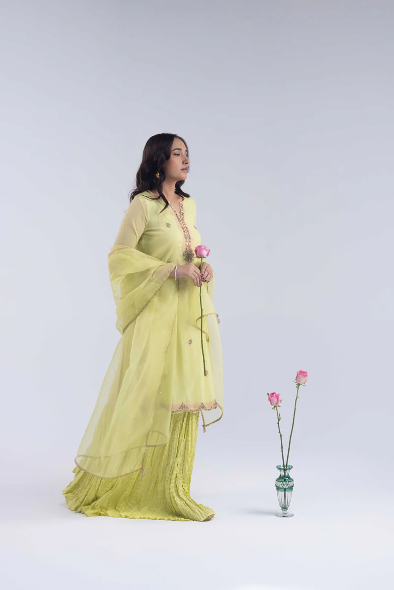 Mahrani Naqsh-e-Zar 3 Piece Suit - Image 3
