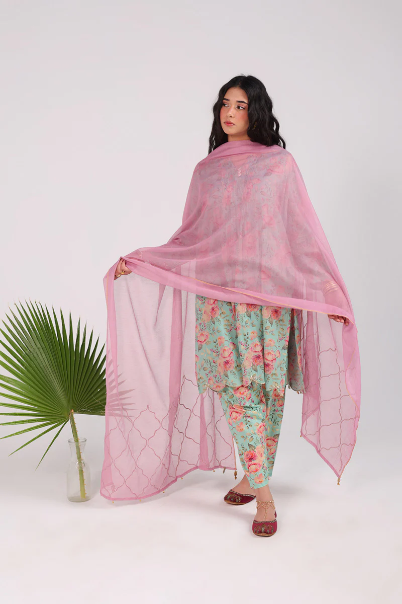 Dusky Gleam Dupatta - Image 2
