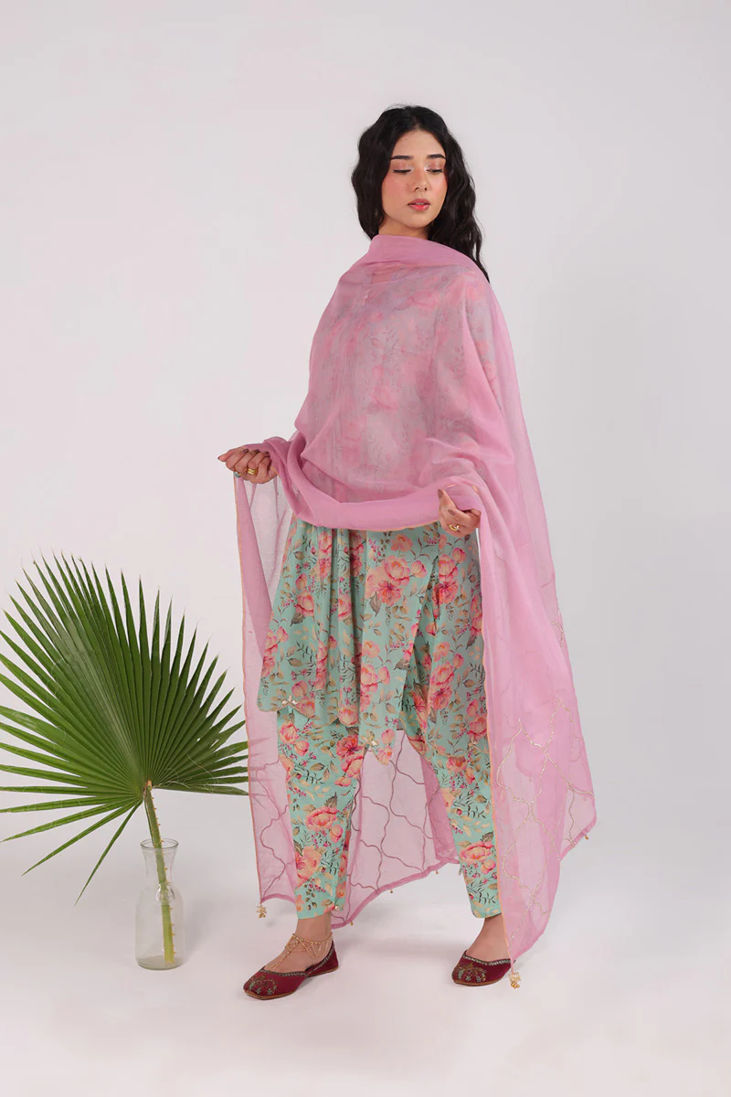 Dusky Gleam Dupatta - Image 4