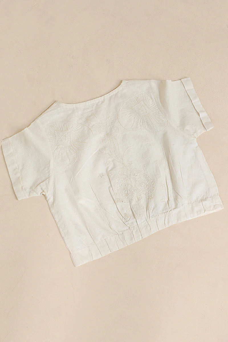Embroidered Heart loom Top - Image 11
