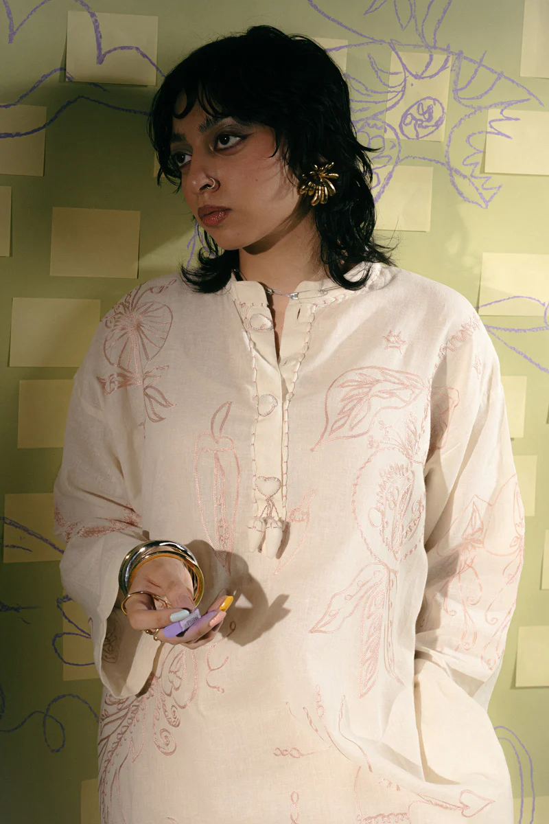 Mirchi Heart Embroidered Shirt - Image 12