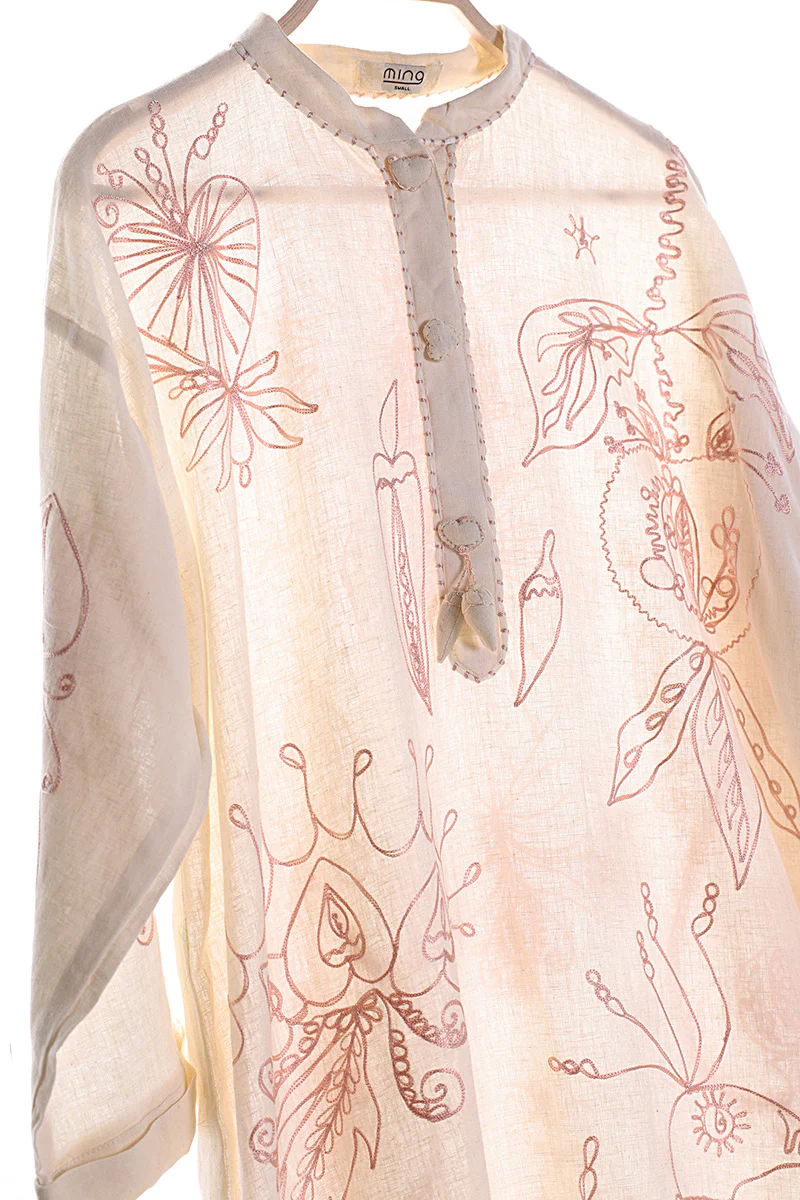 Mirchi Heart Embroidered Shirt - Image 7