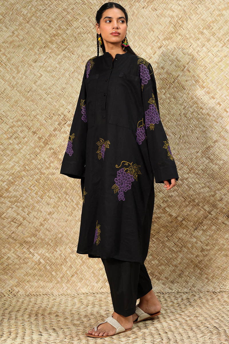 Embroidered Baddie Kurta - Image 4