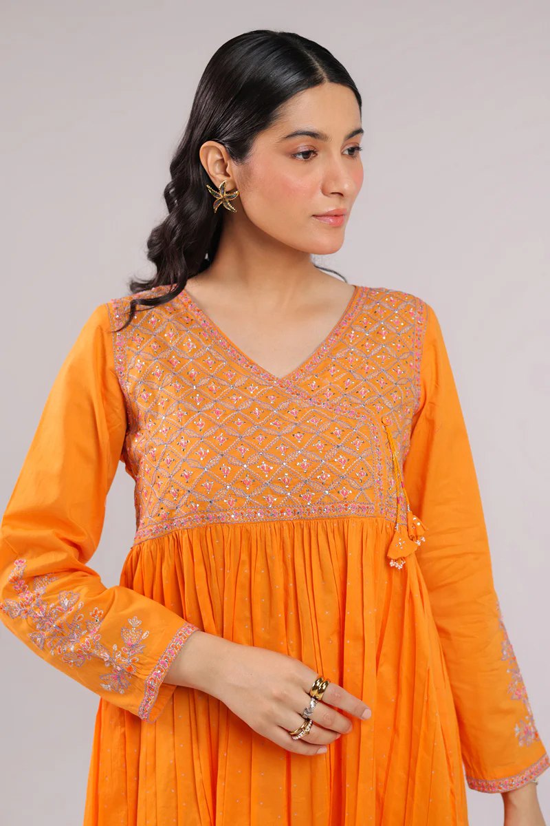 Multani Blue Hues Angrakha - Image 2