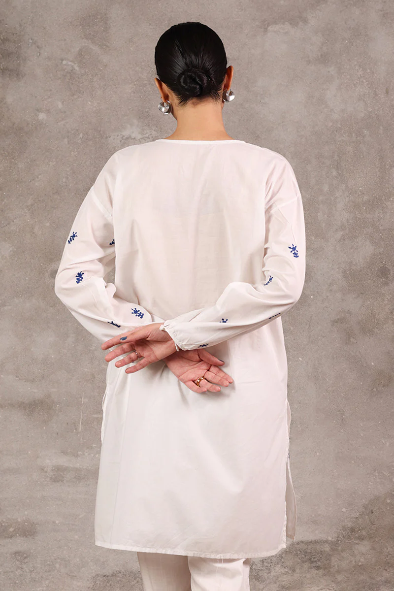 N K R Hand-Embroidered Shirt - Image 6