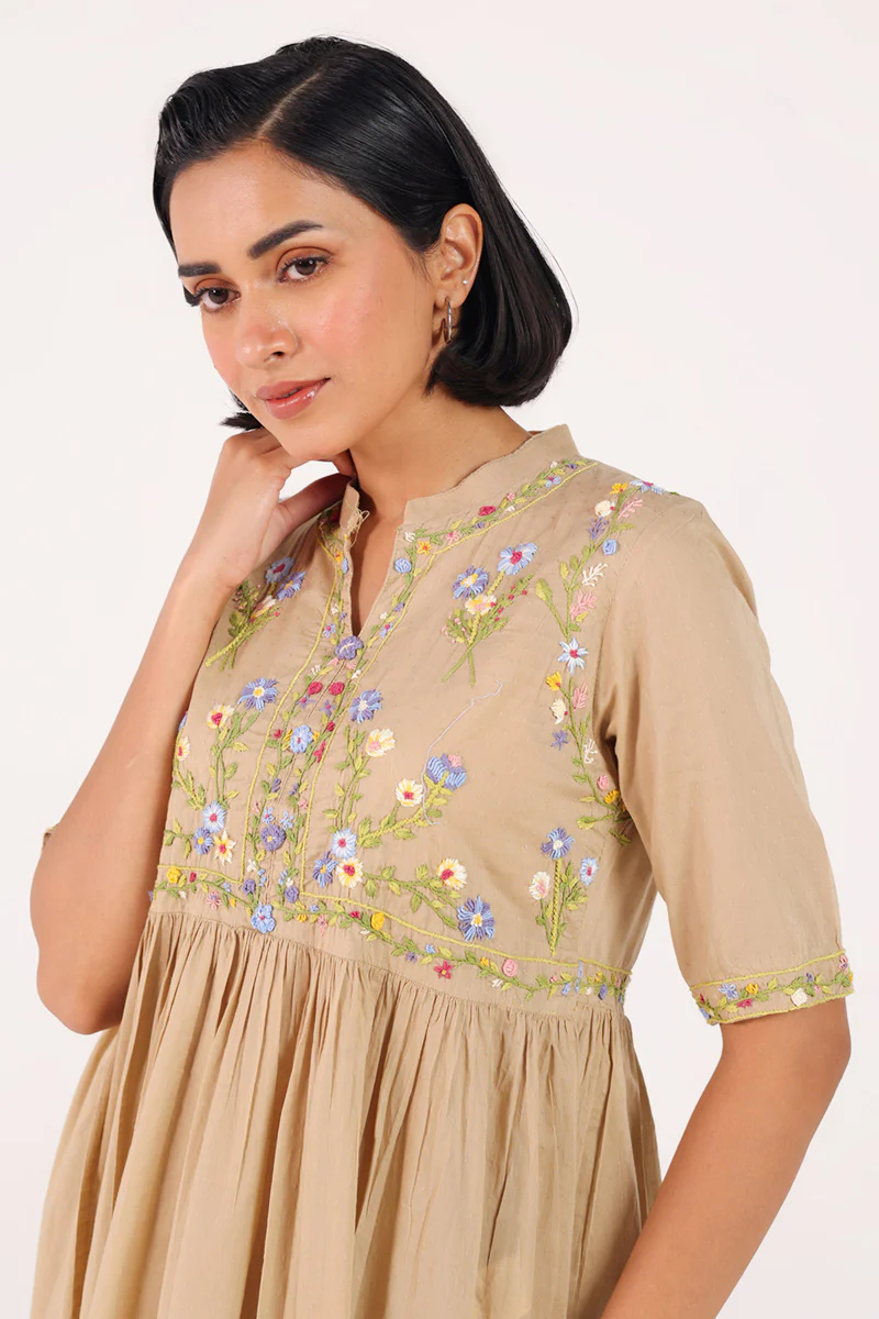 Floral Crush Hand-Embroidered Set - Image 10