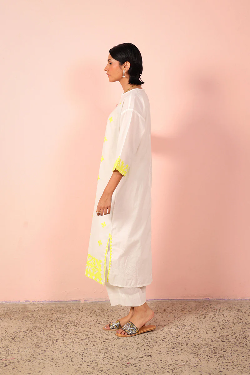 Jogi Neon Thread Tales Kurta - Image 5