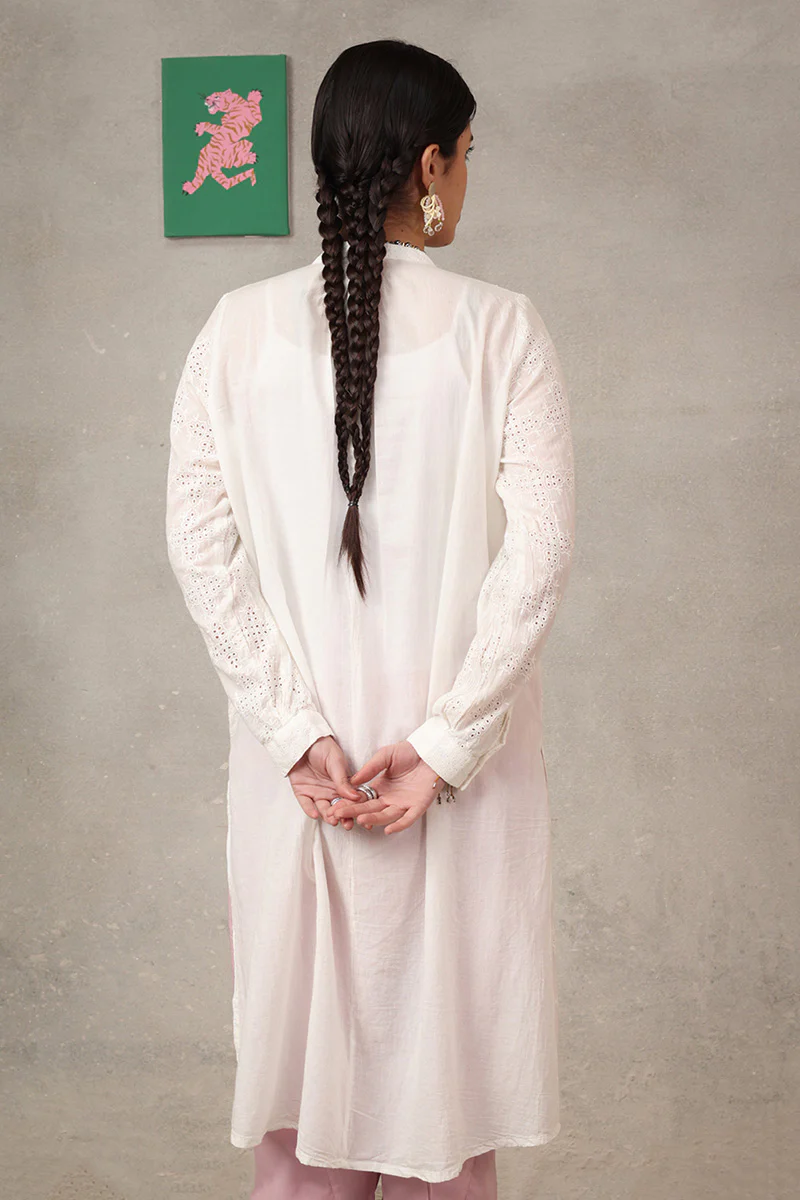 Spring Fling Ajoure Kurta - Image 6