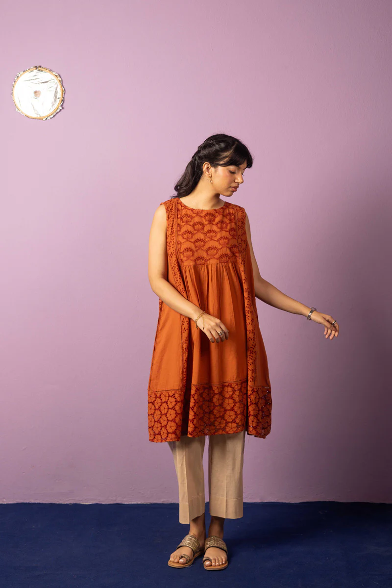 Spring Fling Schiffli Frock - Image 17